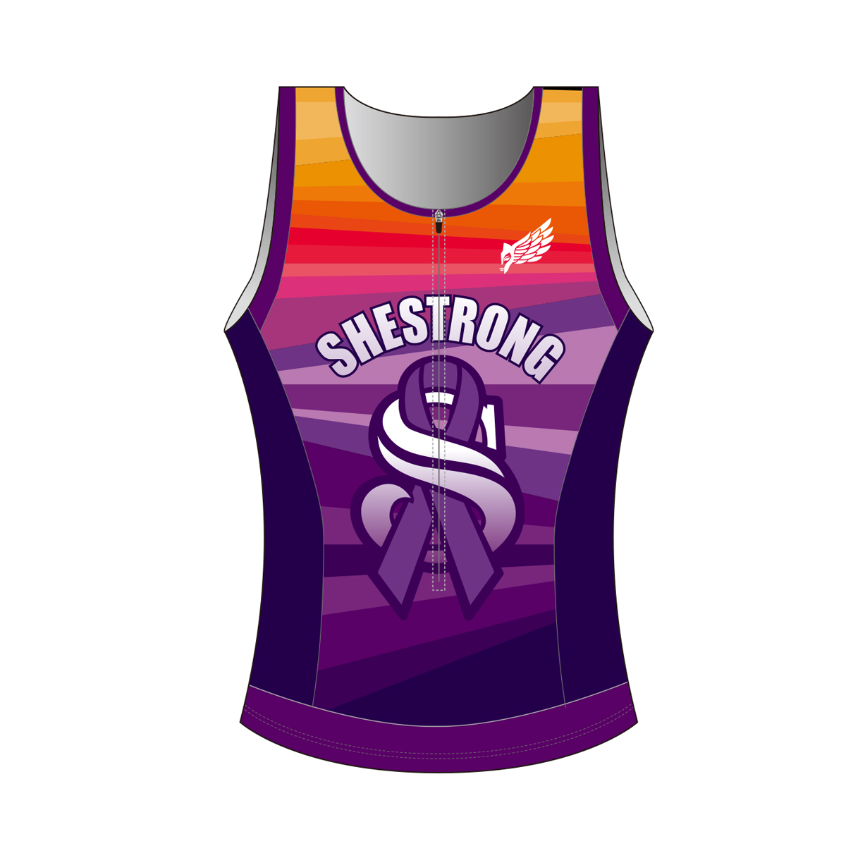 Shestrong Sleeveless Triathlon Top Archangel Sports